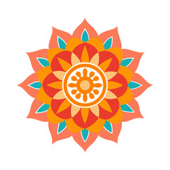 mandala art vector illustration