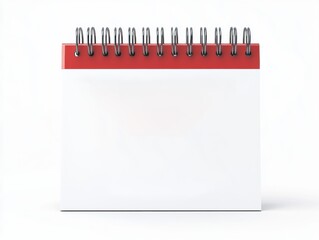 Blank Desk Calendar Mockup