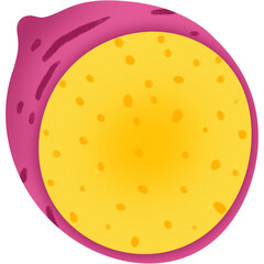 Cute sweet potatoes png