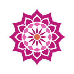 mandala art vector illustration