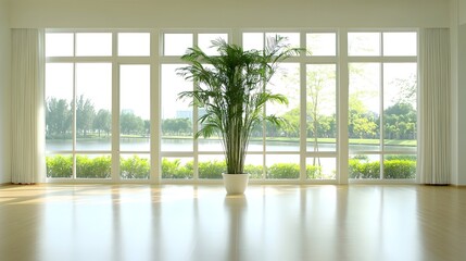 Bright Room Plant Lake View