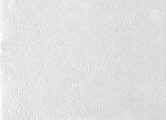 Styrofoam white texture and background