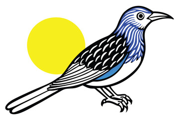 Vibrant colorful detailed artwork illustration