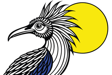 Vibrant colorful detailed artwork illustration