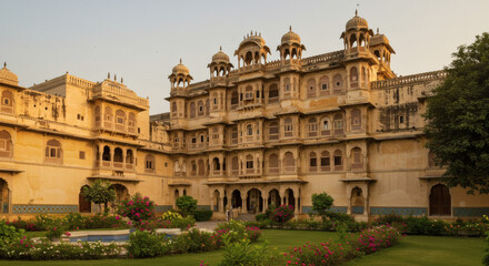 Majestic Rajasthan Palace Stunning Buildings and Architecture Photography Download