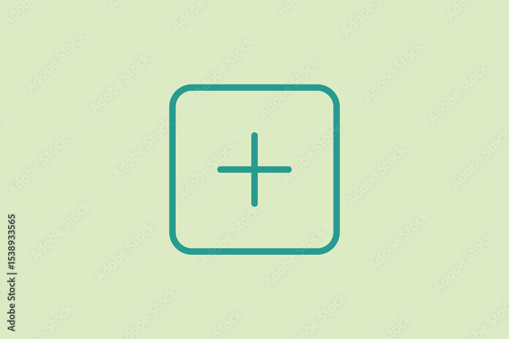 Poster add icon. icon related to ui elements. suitable for web site, app, user interfaces,element, printabl