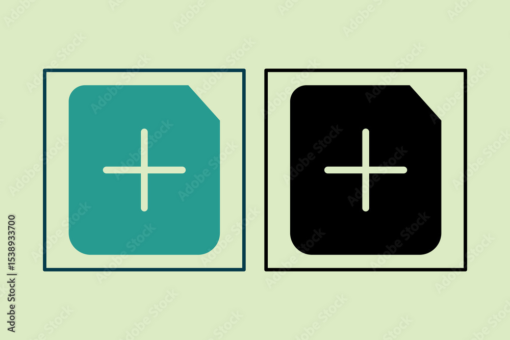 Poster add icon. icon related to ui elements. suitable for web site, app, user interfaces,element, printabl