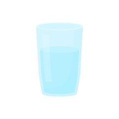 Glass of water. Healthy eating concept.