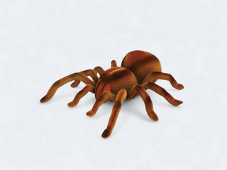 Remote Control Spider Plastic Large Walking Insect Toy Animal