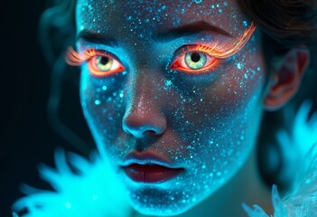 The Future Beauty of Fluorescent Makeup