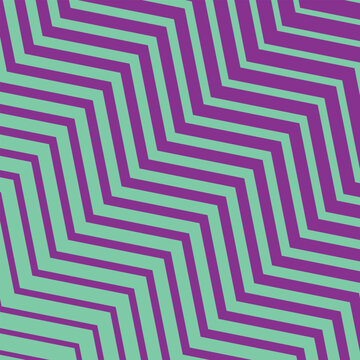 modern abstract purpel colour thik to thin dagonal zig zag line pattern with lime green colour background.