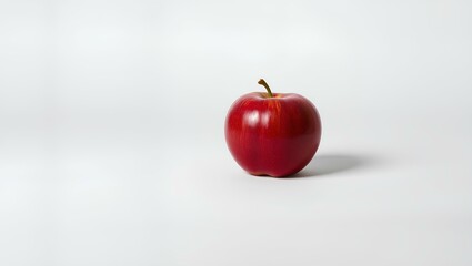 Red Apple on table Minimalist