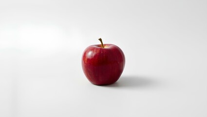 Red Apple on table Minimalist