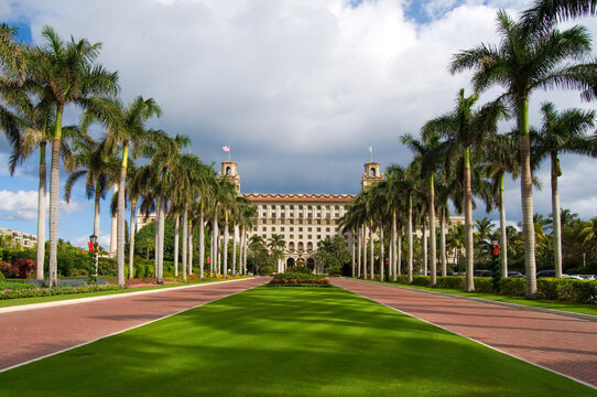 Editorial Luxurious Hotel in West Palm Beach Florida The Breakers Palm Beach