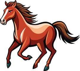 Horse in the field, A running horse isolated on transparent background, horse and jockey, horse and rider