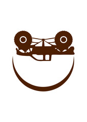 monster truck smiley sourire smile © Scal