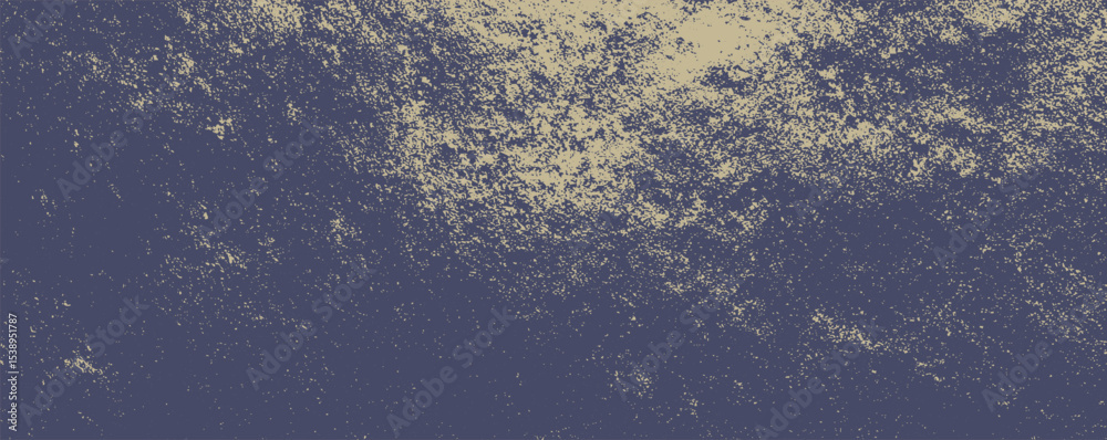 Poster textured abstract artwork featuring deep blue and pale tones suggesting depth and movement in a cont