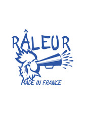 raleur citation coq porte voix made France humour