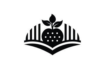 Farm Fresh Fruit Growing Logo Design