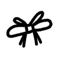 easy ribbon png pen line brush cartoon handwrite design cute and art doodle clipart element