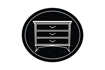 Classic Chest of Drawers Icon