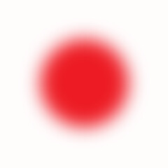 Red Circle Blur on White Background PNG