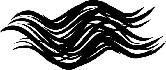 Fototapeta premium abstract pattern design wavy lines 