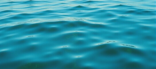 A serene blue-ripped water texture backdrop for an image or design