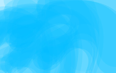 Soft Transparent Blue Wavy Background for Web and Graphic Design
