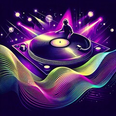 Nightclub Event DJ Dance Floor
