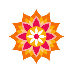 mandala vector art illustration