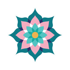 mandala vector art illustration