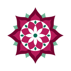 mandala vector art illustration