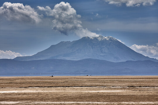 Ubinas rises in silence, watching over Salinas. Peru&rsquo;s most active volcano commands the horizon&mdash;majestic, powerful, and deeply woven into the Andean landscape.
