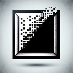 Geometric Pixel Frame Disintegration