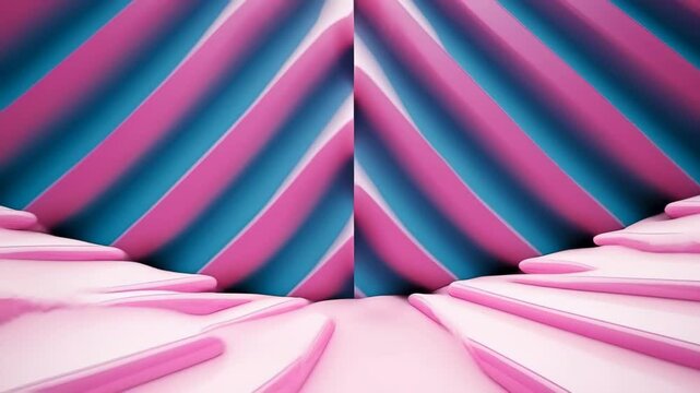 abstract background with lines, pink, blue, zig zag pattern, line