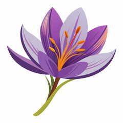 Naklejka premium Pink lotus flower vector illustration for nature and floral designs