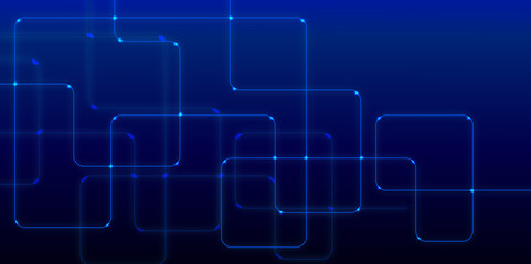Abstract technology lines background .Abstract bright glitter blue background illustration with effect of shining little stars. Science Digital Technology Background. background 3d illustration render