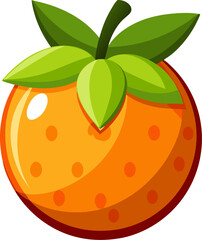  single Exotic Fruits fruits vector icon , white background   