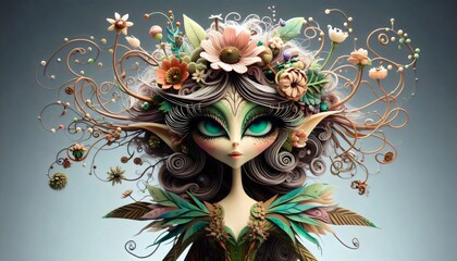 "Hadas de Arcilla: Magia Modelada a Mano"