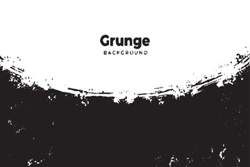 Dynamic Black and White Grunge Wave Background