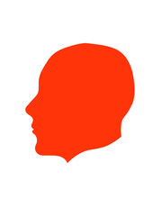 silhouette tete profile