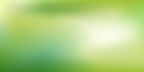 Nature gradient backdrop with bright sunlight. Abstract green blurred background. Ecology concept for your graphic design, banner or poster. Vector