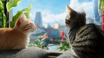 Cozy and serene cat relaxation space with soft, warm lighting creating a calming, zen-like atmosphere for rest and contemplation