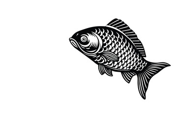 Collection of bass fish, fish club logo design, vector illustration.