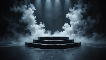 Quiet Elegance: Dark Stone and Faint Smoke