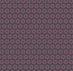 seamless pattern with flower shapes