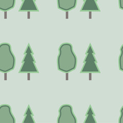 Trees in Scandinavian style