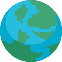 A Simple Representation Of Earth Vector Image