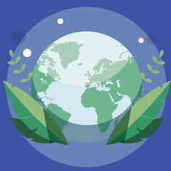 A Simple Representation Of Earth Vector Image